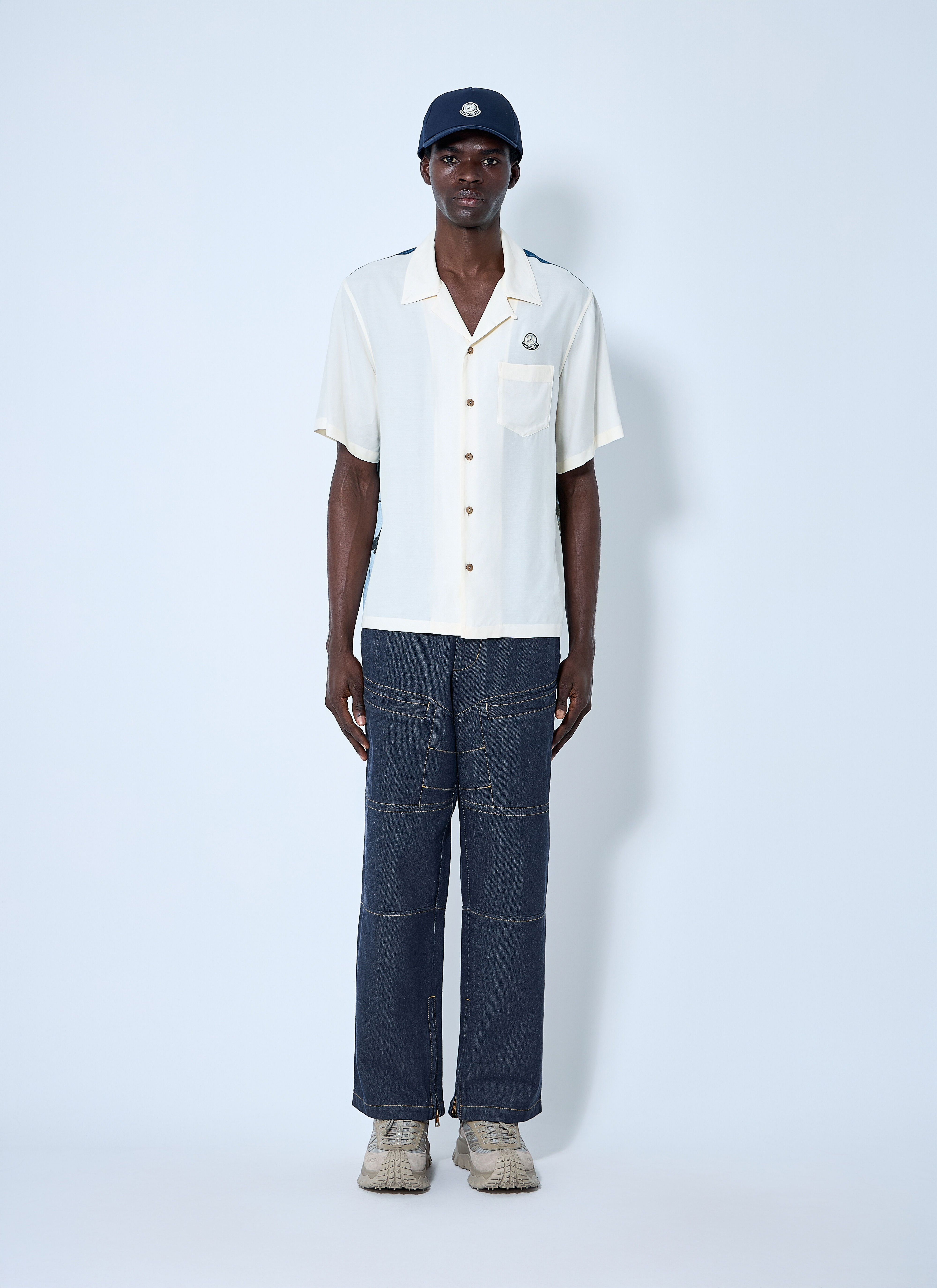 Moncler x Mercedes-Benz by Nigo Men's' Logo Motif Short