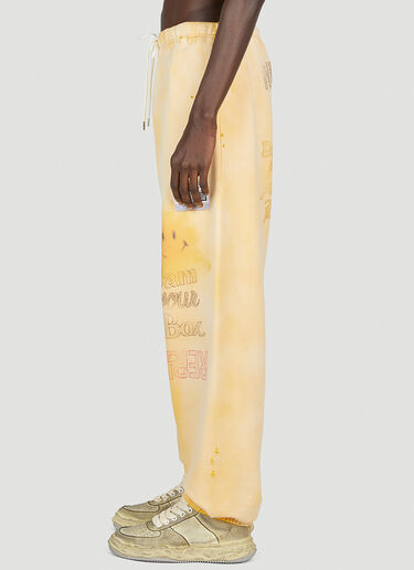 Maison Mihara Yasuhiro Bleached Pants Yellow mmy0152006