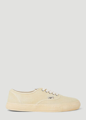 Maison Mihara Yasuhiro Past Sole 5 Low Top Sneakers Beige mmy0153006