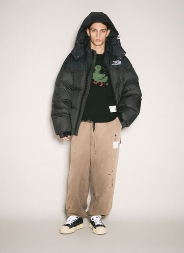 Maison Mihara Yasuhiro Duck Knit Sweater Black mmy0158006
