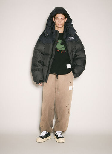 Duck Knit Sweater Maison Mihara Yasuhiro Duck Knit Sweater Black mmy0158006
