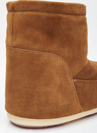 Moon Boot 아이콘 로 스웨이드 부츠 브라운 mnb0354009