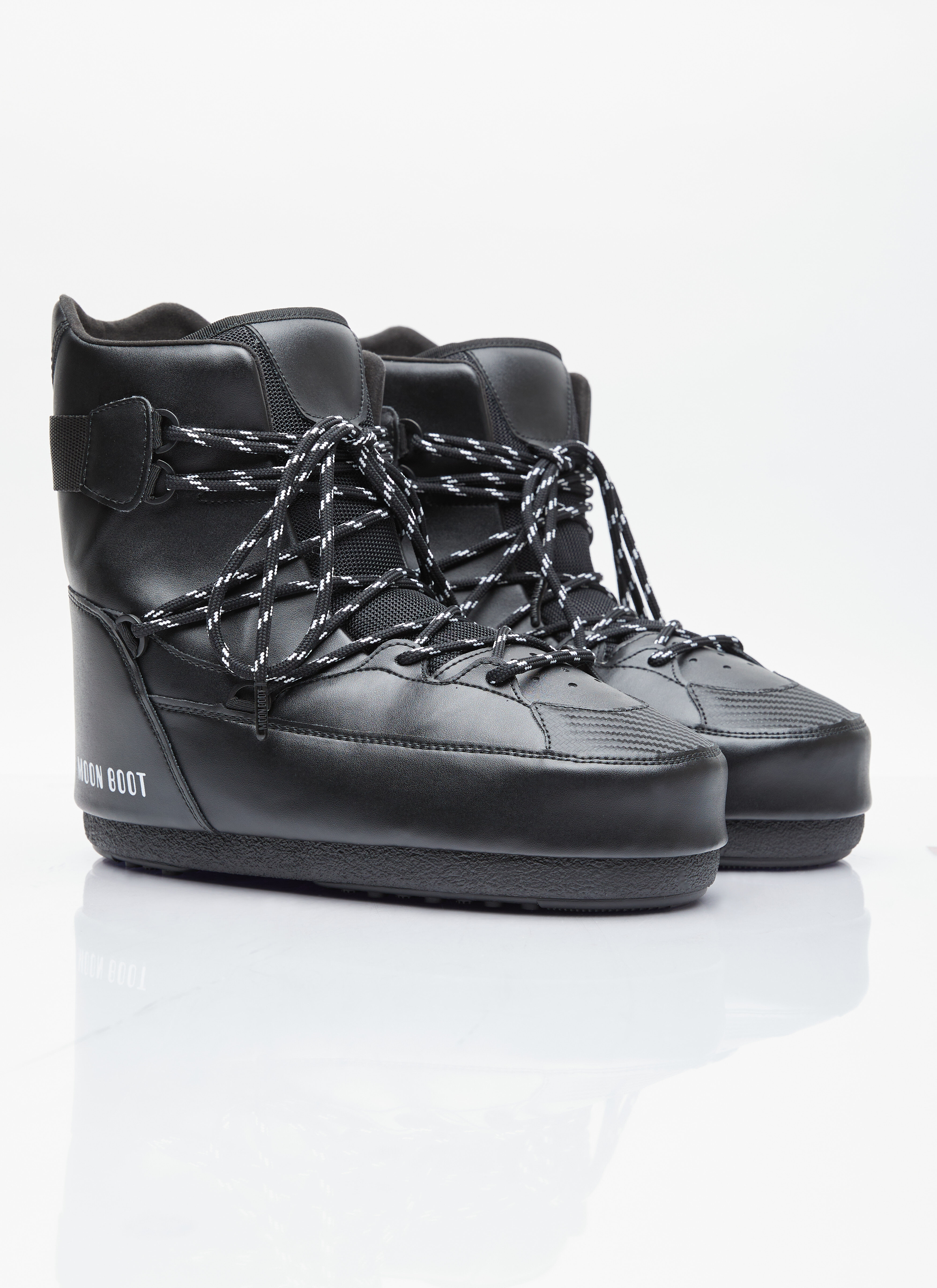 adidas x Moon Boot Moonboost High Black Sneakers | Moon Boot®