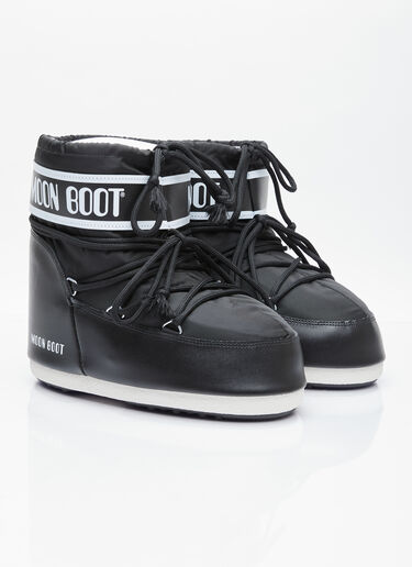 Moon Boot Icon 低帮尼龙靴 黑色 mnb0354013