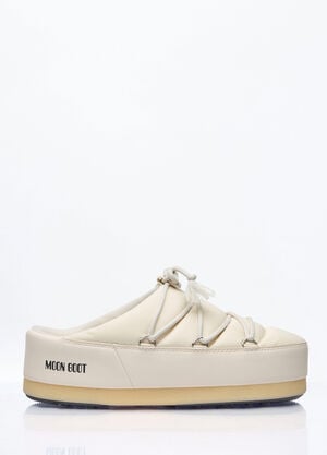 Moon Boot Evx Nylon Mules Beige mnb0358004