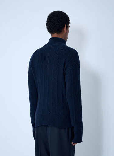 Marni Logo Embroidery Sweater Navy mni0161002