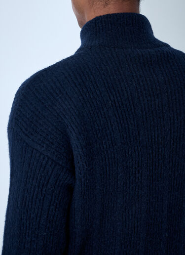 Marni Logo Embroidery Sweater Navy mni0161002