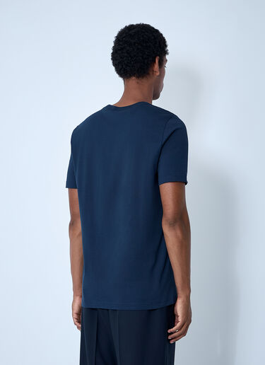 Logo Motif T-Shirt Marni Logo Motif T-Shirt Navy mni0161004