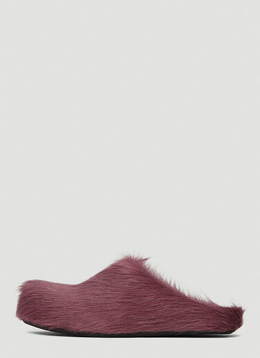 Marni Fussbett Sabot Mules Violet mni0249028