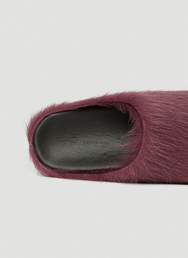 Marni Fussbett Sabot Mules Violet mni0249028