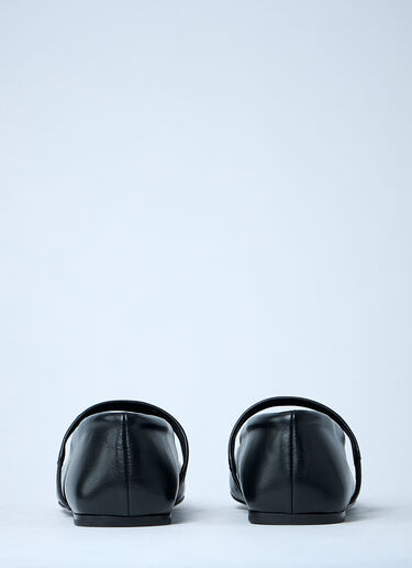 Marni Box Motif Mary Jane Shoes Black mni0261013