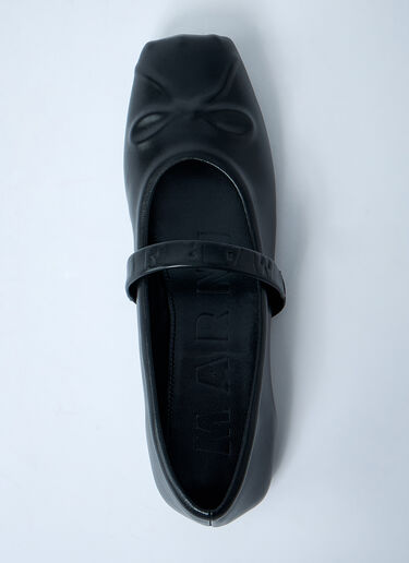 Box Motif Mary Jane Shoes Marni Box Motif Mary Jane Shoes Black mni0261013