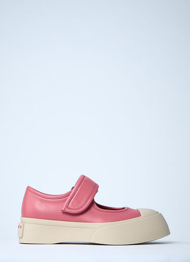 Marni Mary Jane Platform Shoes Pink mni0261016