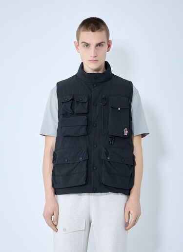 Moncler Grenoble Tongass Down Field Vest Black mog0159006