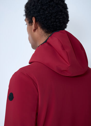 Moncler Batisse Hooded Short Down Jacket Red mon0161010