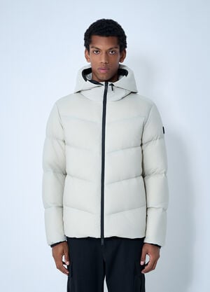 Moncler Forez Short Down Jacket Cream mon0161012