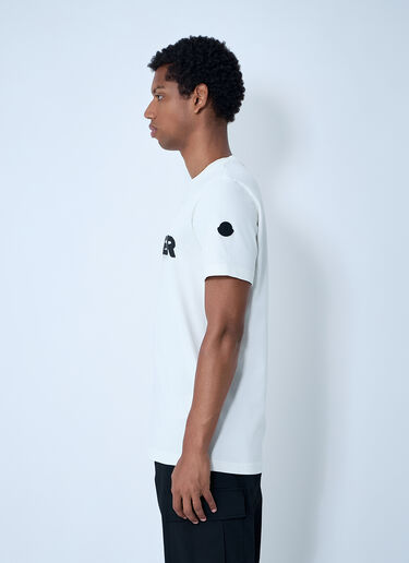 Moncler Logo Motif T-Shirt White mon0161015