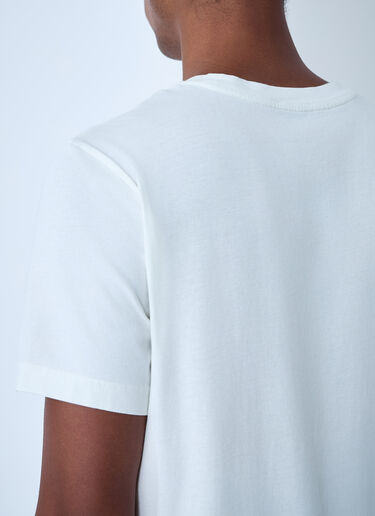 Logo Motif T-Shirt Moncler Logo Motif T-Shirt White mon0161016