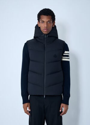 Moncler Hooded Guersace Gilet Black mon0161031