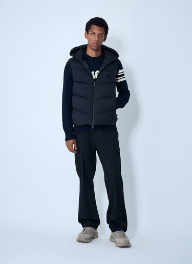 Hooded Guersace Gilet Moncler Hooded Guersace Gilet Black mon0161031