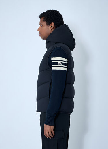Hooded Guersace Gilet Moncler Hooded Guersace Gilet Black mon0161031