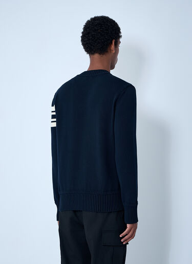Moncler Logo Motif Sweater Navy mon0161038