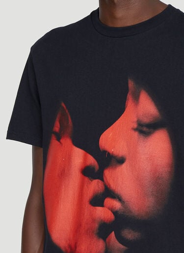 Kiss Me T-Shirt Mowalola Kiss Me T-Shirt Black mow0342006
