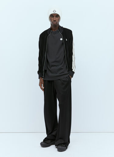 Moncler x Palm Angels 徽标贴饰 T 恤 黑色 mpa0355012