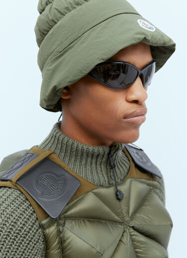 Moncler x Pharrell Williams Matte 抽褶渔夫帽 橄榄色 mpw0354004