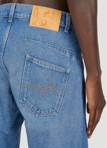 Curved Seam Jeans Martine Rose Curved Seam Jeans Blue mtr0152002