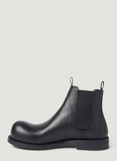Martine Rose 벌브 토 첼시 부츠 블랙 mtr0154013