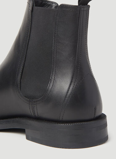 Martine Rose 벌브 토 첼시 부츠 블랙 mtr0154013