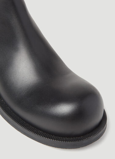 Martine Rose 벌브 토 첼시 부츠 블랙 mtr0154013