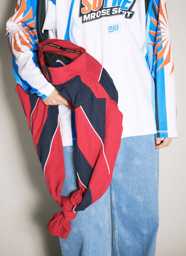 Martine Rose 트랙 재킷 토트 백 레드 mtr0158015