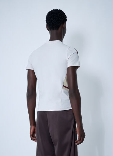 Lace-Up Logo Motif Football Shirt Martine Rose Lace-Up Logo Motif Football Shirt Grey mtr0159009
