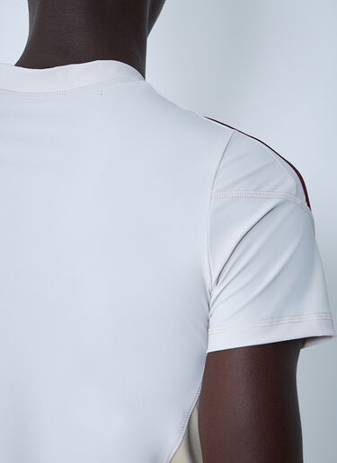 Lace-Up Logo Motif Football Shirt Martine Rose Lace-Up Logo Motif Football Shirt Grey mtr0159009