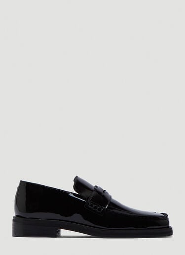 Roxy Patent Loafers Martine Rose Roxy Patent Loafers Black mtr0243005