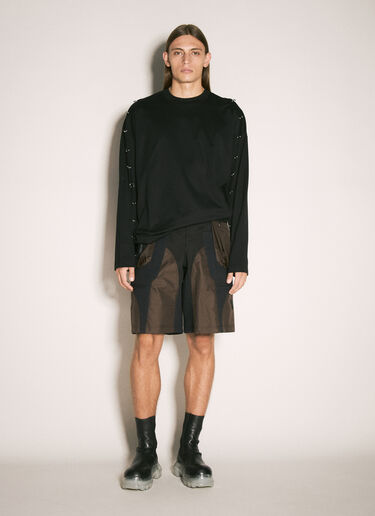 Mugler Pierced T-Shirt Black mug0158012