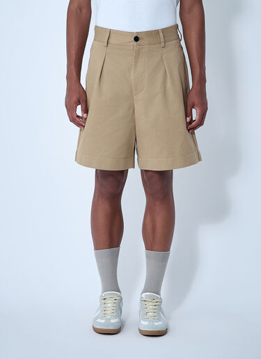 Single-Pleat Shorts Noah Single-Pleat Shorts Khaki noa0160012