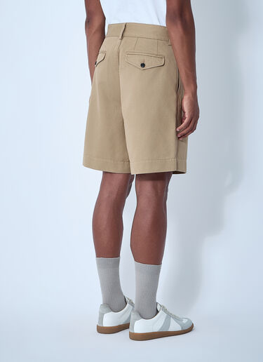 Noah Single-Pleat Shorts Khaki noa0160012