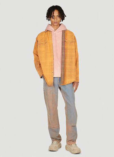 NOTSONORMAL Reflect Flannel Shirt Orange nsm0351006