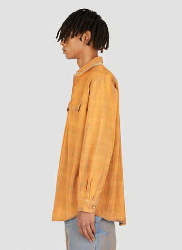 NOTSONORMAL Reflect Flannel Shirt Orange nsm0351006