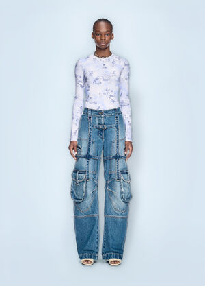 Off-White Fresco Top Purple ofw0260050