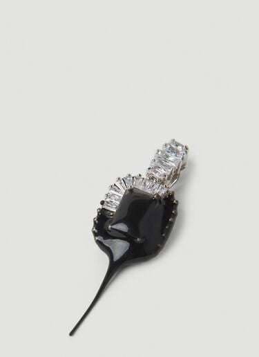 Diamond Drip Earrings Ottolinger Diamond Drip Earrings Silver ott0251017