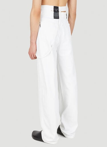 Signature Wrap Jeans Ottolinger Signature Wrap Jeans White ott0348009