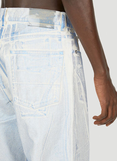 Our Legacy Blue Foil Jeans Light Blue our0152004