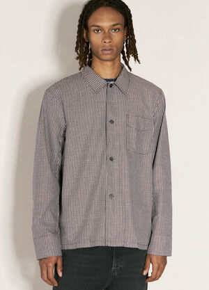 Our Legacy Box Linen Shirt Grey our0157010