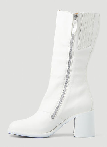 Our Legacy Shaft Boots  White our0246025