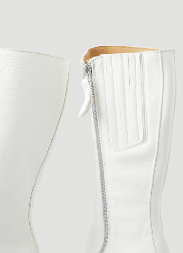 Our Legacy Shaft Boots  White our0246025