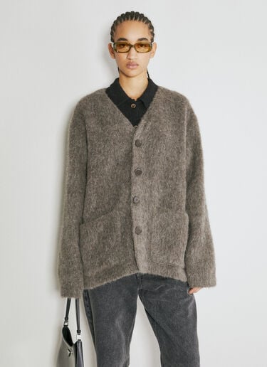 Fuzzy Cardigan Our Legacy Fuzzy Cardigan Grey our0254008